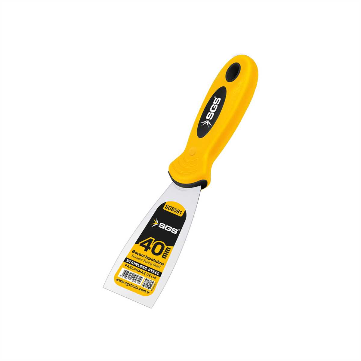 ISPATULA 40 MM PASLANMAZ ÇELİK (SOFT SERİES)